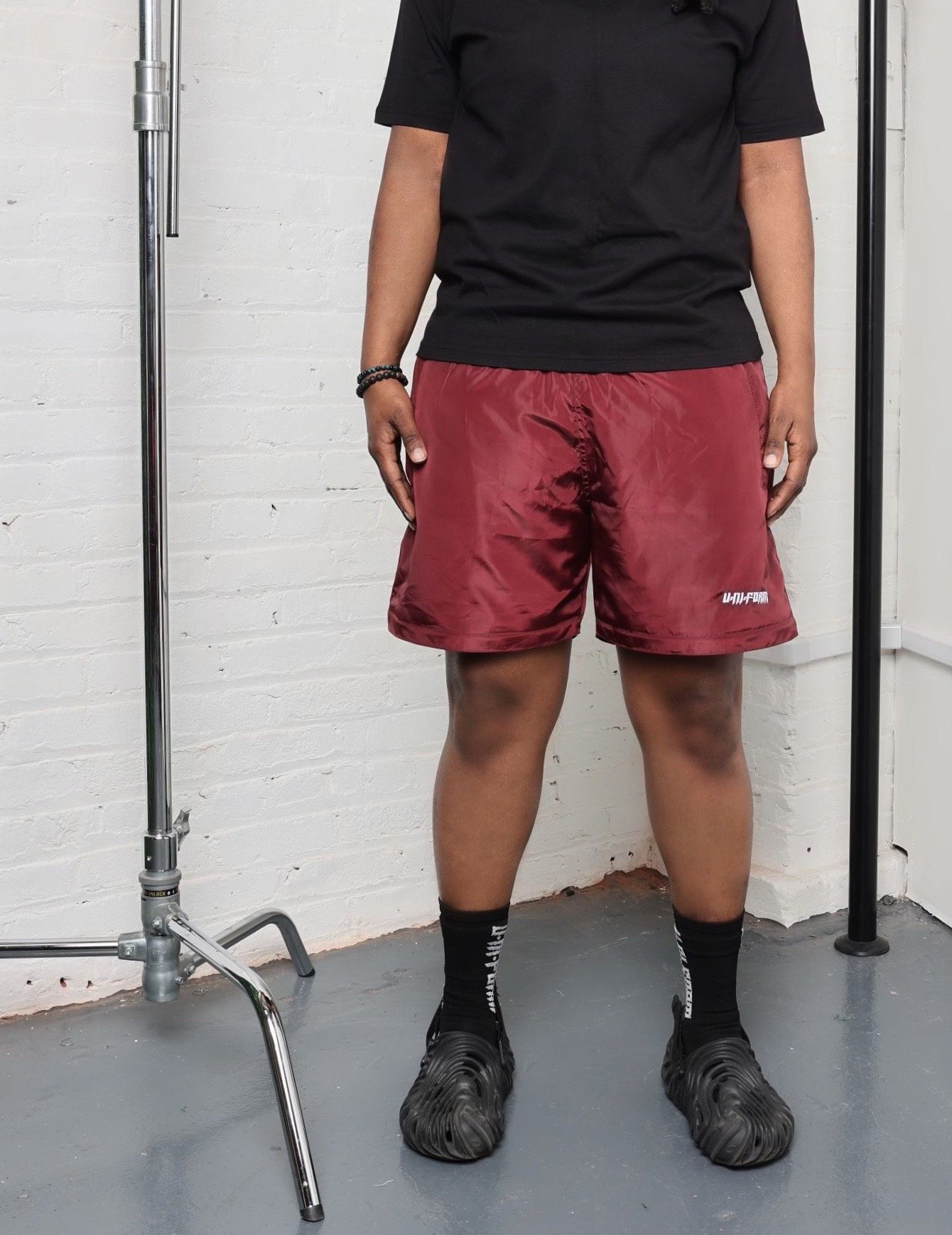 Image of Burgundy Phase 001 Zip Away Pants