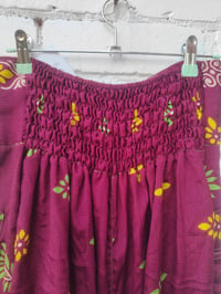 Image 6 of Sula slouch maxi skirt -retro flowers