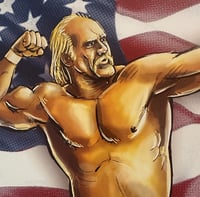 Image 2 of I AM A REAL AMERICAN Art Print