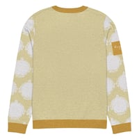 Image 14 of Golden Knitted crew neck sweater