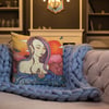 Artistic Pillow Case and Pillow of "Revelation in the River" 