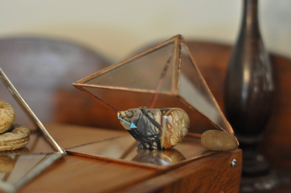 Image of Glass Pyramid Display Box, small