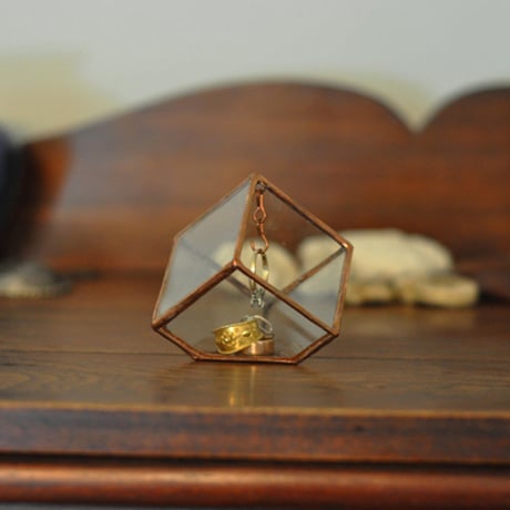 Geometric Ring Bearer Box | Wedding Bands Box by Waen