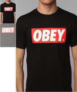 Image of OBEY Bar Logo Tee