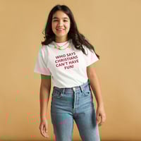 Image 1 of Unisex Youth classic tee (CHRISTIANS HAVING FUN)