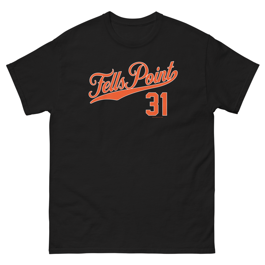 Image of Fells Point Baltimore T-Shirt 21231 Mens (Black)