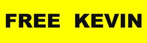 Image of Free Kevin Bumper Sticker