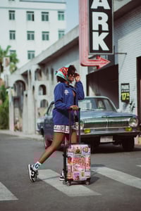 Image 2 of COVERED MINI SUITCASE 
