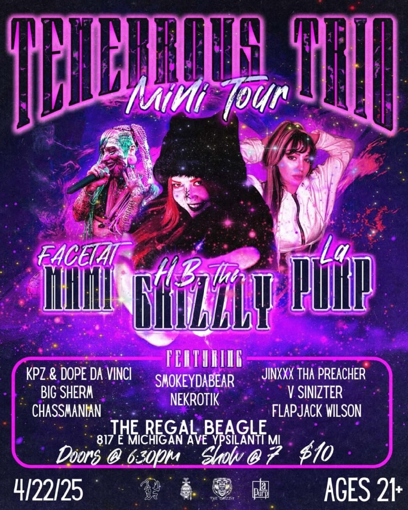 4/22/25 Ypsilanti MI 21+ 