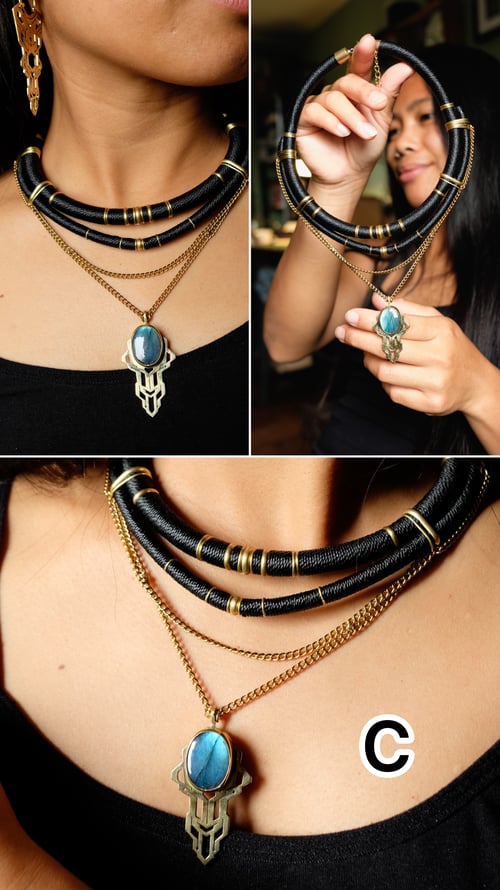 Image of Totec stone necklaces