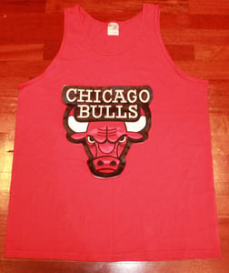 Image of Chicago Bulls Red Tank Top