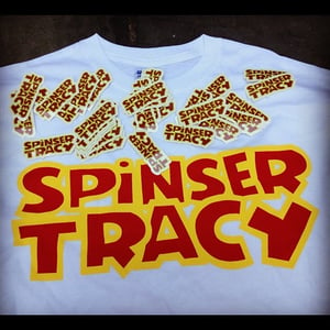 Image of Spinser Tracy Shirt/Sticker Pack 