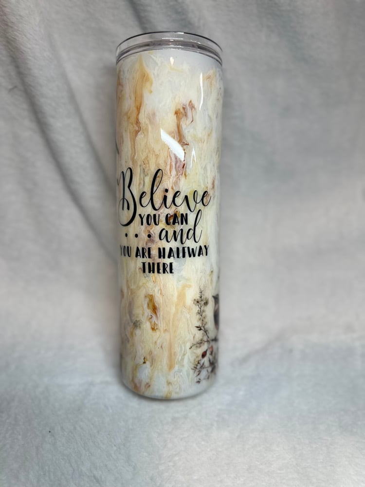 Image of 30oz Birds Believe Marble