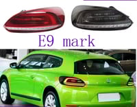 Image 11 of VW Scirocco Taillight 2009-2014 Scirocco LED Tail Lights Upgrade DRL