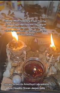 Image 6 of StRange Moon Awakening MON  "Intuition & Dreams" Weekly Ritual