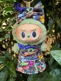 Baby Yoda Labubu Dress and Bow