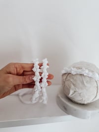 Image 5 of pure white bow halo mini