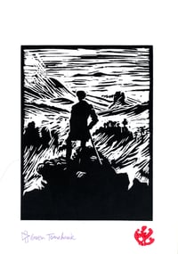 Le voyageur contemplant une mer de nuages (2025)