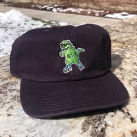 Plum khaki zilla hat