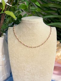 Image 2 of Pink Dainty Choker Necklace N210