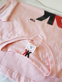 Image 2 of PINK RELAXED TSHIRT