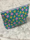 Stand Up Zipper Pouch - Flowers