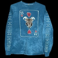 Image 1 of Unisex 2x Billy Inspired Long Sleeve blue