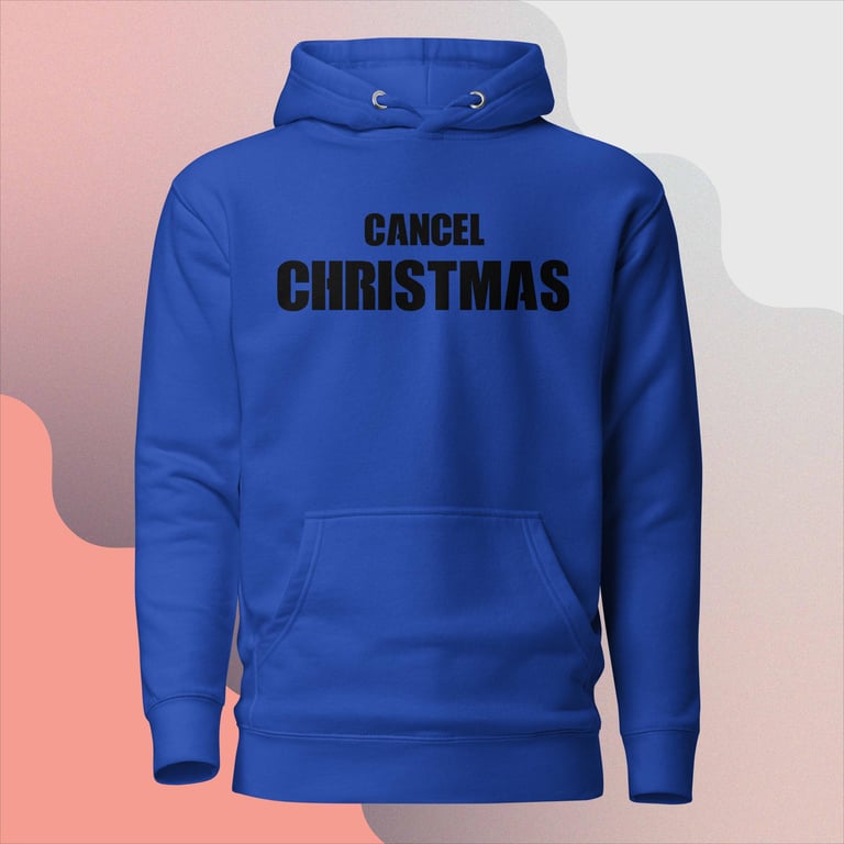 Premium Cancel Christmas Hoodie Image 2