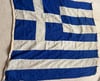 Salvaged Greek Flag