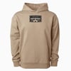 Notinregz Embroidery Hoodie Tan