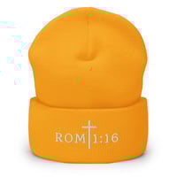 Image 6 of Romans 1:16 Cuffed Beanie  