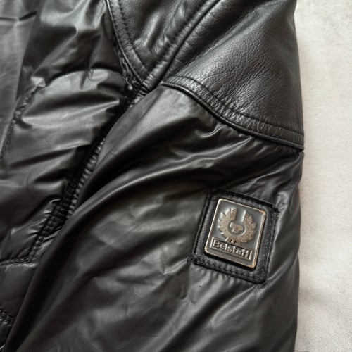 Image of 2000s Belstaff Padded Biker Jackets, size medium