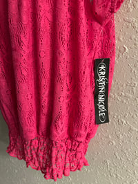 Image 5 of New 1X Kristen Nicole deep pink top #1154*8