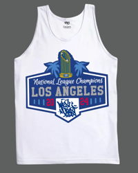 west coast champs white  tank top copy