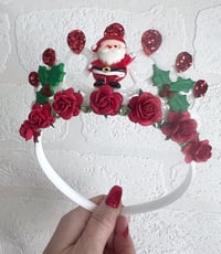 Image 4 of Christma Santa Tiara Crown