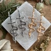 Serpent Sword Earrings
