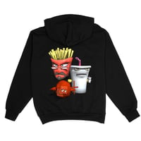 Image 2 of 3D Fried Lock Danger Hoodie