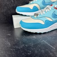 Image 6 of NIKE AIR MAX 1 PUERTO RICO DAY BLUE GALE MENS SHOES SIZE 9.5 NEW