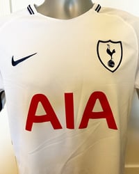 Image 4 of Tottenham Hotspur “DEMBELE 19” 2017/18 Home Shirt + UCL patches (M)