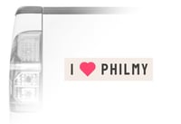 I ❤️ Philmy Bumper Sticker 