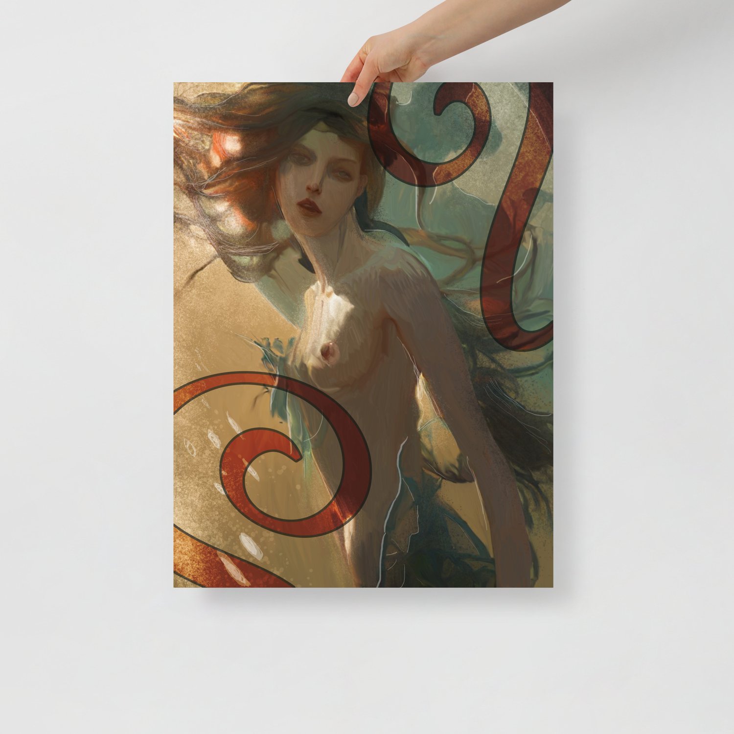 Print - All the vines and ribbons