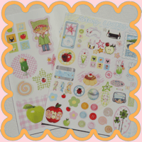 Image 1 of STAY LUCKY Sticker sheet set (B grade)