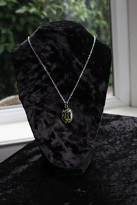 Image 6 of Dead Good oval ladybird and lichen pendant