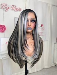 Image 12 of Edgy black highlights luxury (ready to ship) 