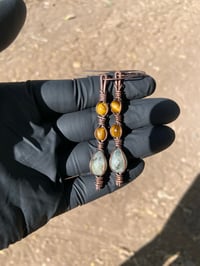 Image 4 of tigers eye X labradorite 