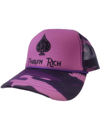 Image 2 of Phillyn Rich Solid Camo Trucker Hat 