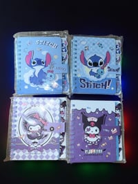 Image 2 of kuromi/ Stitch notebooks 