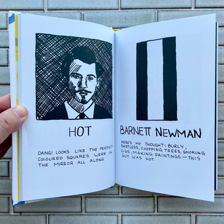 Hot or Not: 20th Century Male Artists by Jessica Campbell Image 3