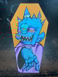 Image 2 of Wood Panel Painting - “GUMMY”