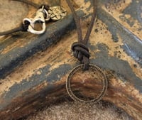 Image 2 of "I don't care where we go, as long as I'm with You" Charm or Dog Bauble Pewter